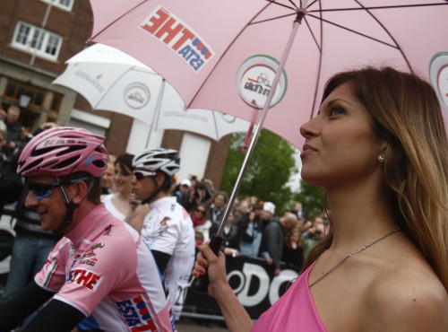 Bradley Wiggins in pink, 2010 Giro (photo:Pentaphoto-Rcs:Marco Trovati)