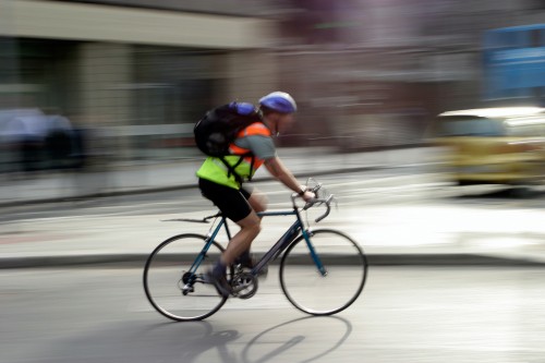 Commuter cyclist