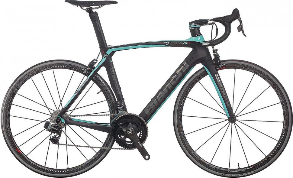 Thumbnail Credit (road.cc): Bianchi Oltre XR4 Sram eTap black celeste