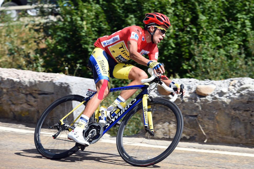 Alberto Contador’s 2014 Vuelta a España winning bike goes up for