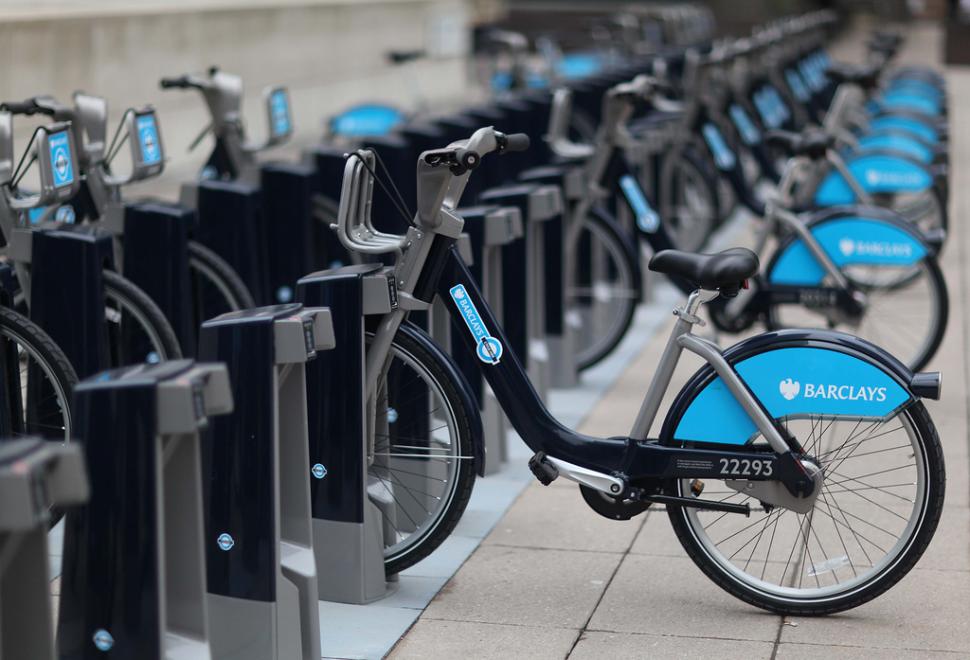 boris bike stands