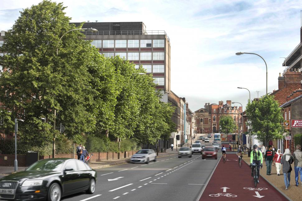 Campaigners Welcome Two New Bike Lanes For Leicester, At £3m | Road.cc