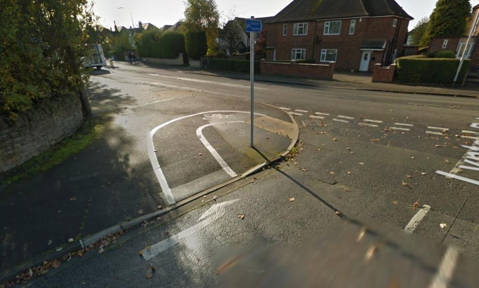 Lynton Road cycle path, Nottingham (via StreetView).jpg