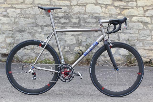 titanium spin bike