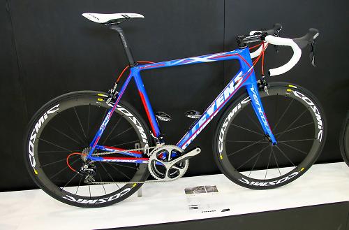 red white and blue bicycle