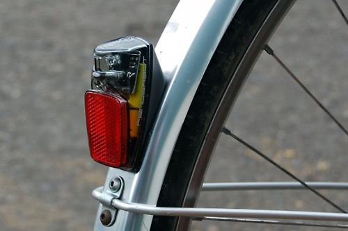bicycle front fender light