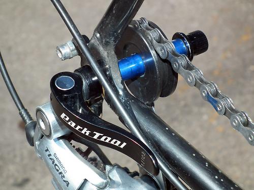 MTB Thru Through Axle Dummy Hub Bicycle Bike Easy Chain Keeper Tool Holder