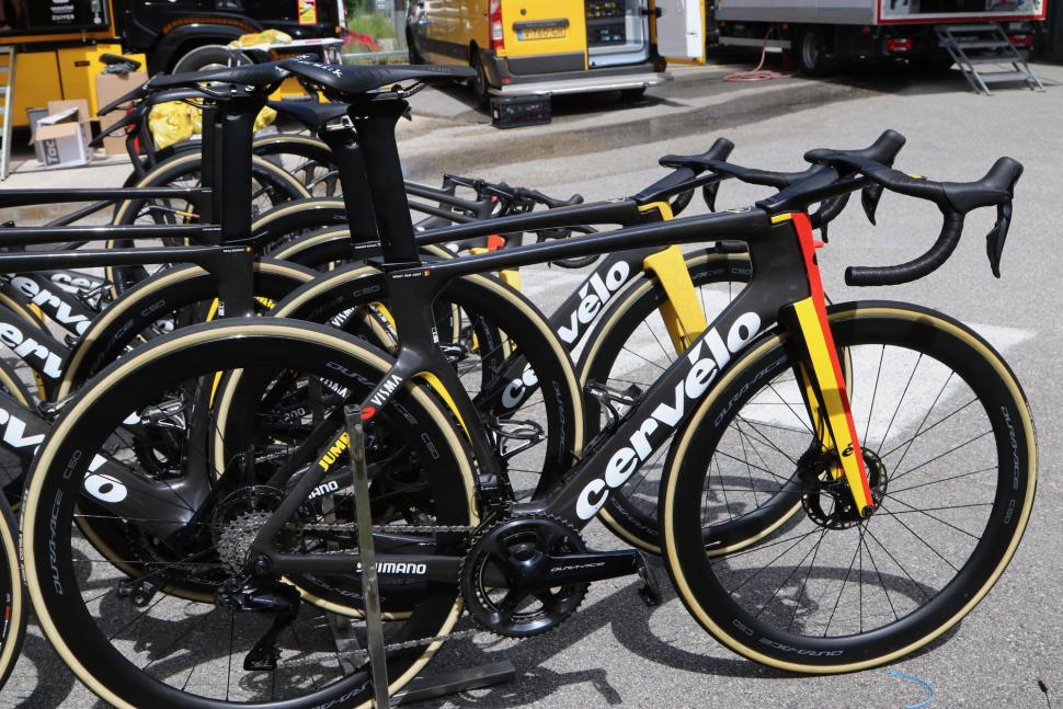 Are the bikes the pros ride in the Tour de France the same as you can ...