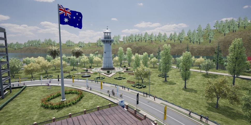 2022 MyWhoosh virtual cycling Australia - 2