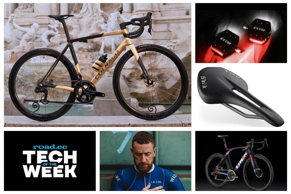 A gem of a bike, but is this diamond-adorned Colnago worth £100,000? Plus  the rest of the week's tech news from Canyon, Trek, Santini, Campagnolo,  and loads more