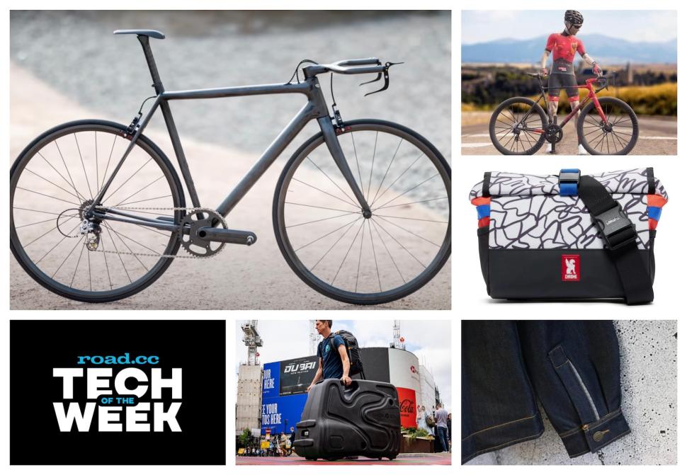 Here's how to build a 3.6kg road bike + Santini's non-denim Denim jacket,  the freakiest shifter position ever and new stuff from Cadex, Festka, Rouvy  + more