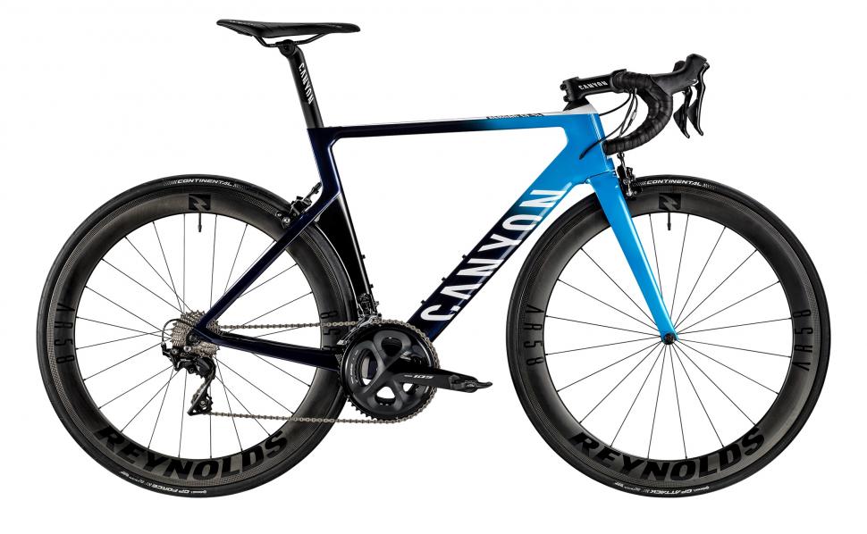 Canyon Aeroad CF SL 2019 launched 2 449 with Shimano 105 and Reynolds carbon wheels road.cc