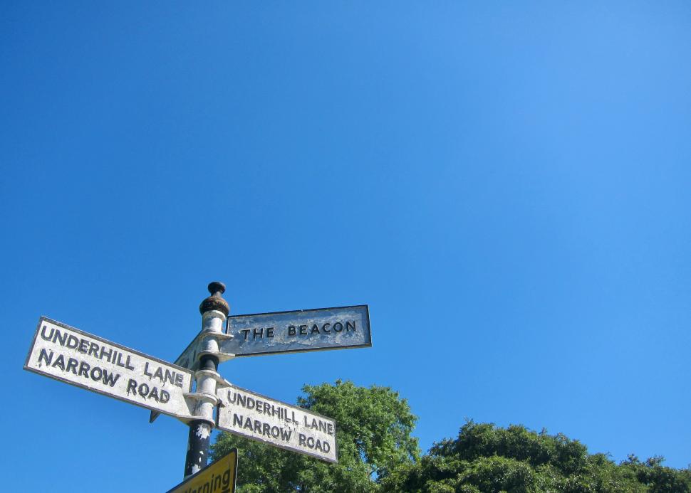 Coffee Ride with komoot - Sussex Lanes - Ditchling Beacon Sign 3