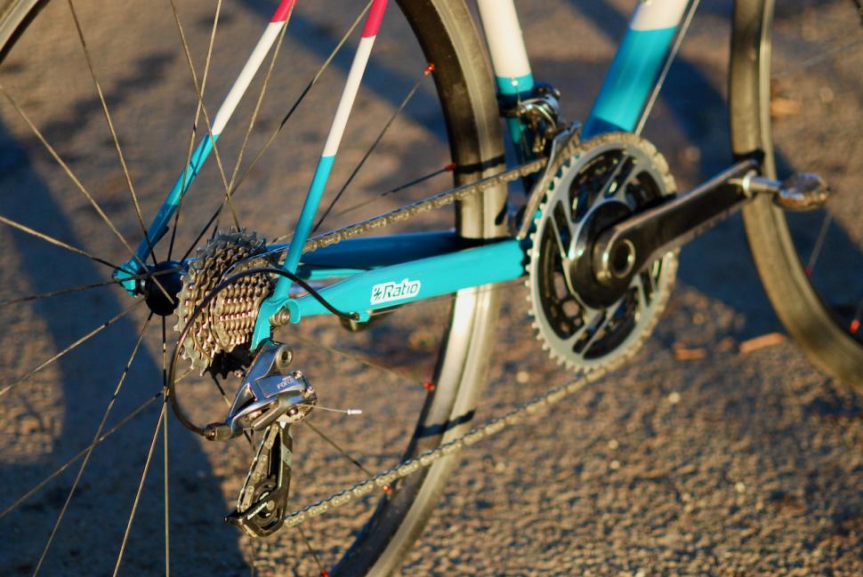 Ratio now allows you to turn your 2x11 mechanical drivetrain into a 12-speed system road.cc