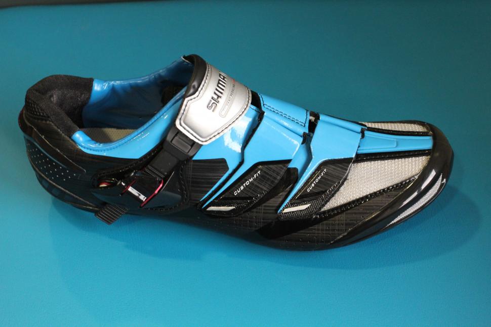 Shimano shoes 2012- new custom R241 shoes & RT82 road shoe that takes ...