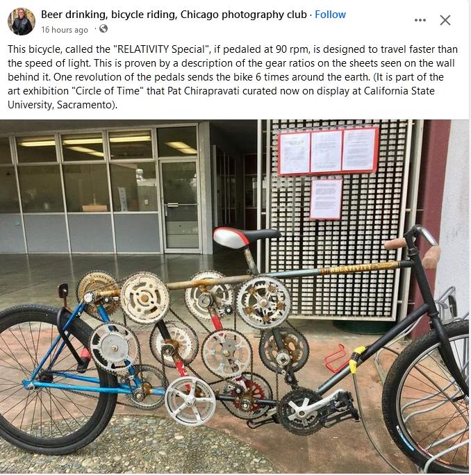 Relativity Special bike (California State University)