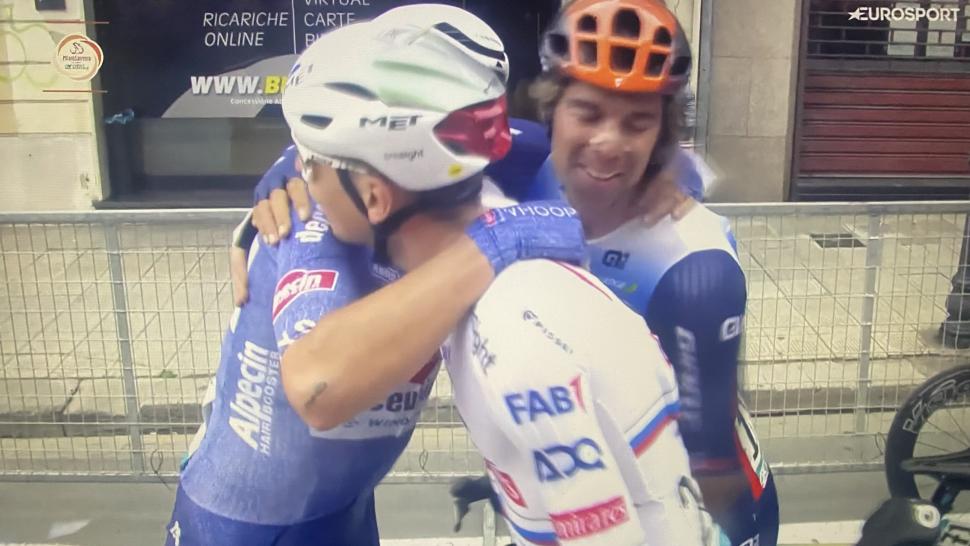 They're not just hugging, but kissing too!”: Fans mock Lance Armstrong  after Pogačar and Philipsen's Milan-San Remo podium celebrations; Telegraph  writer claims cyclists have turned Paris into “hell on earth”; Beer bike