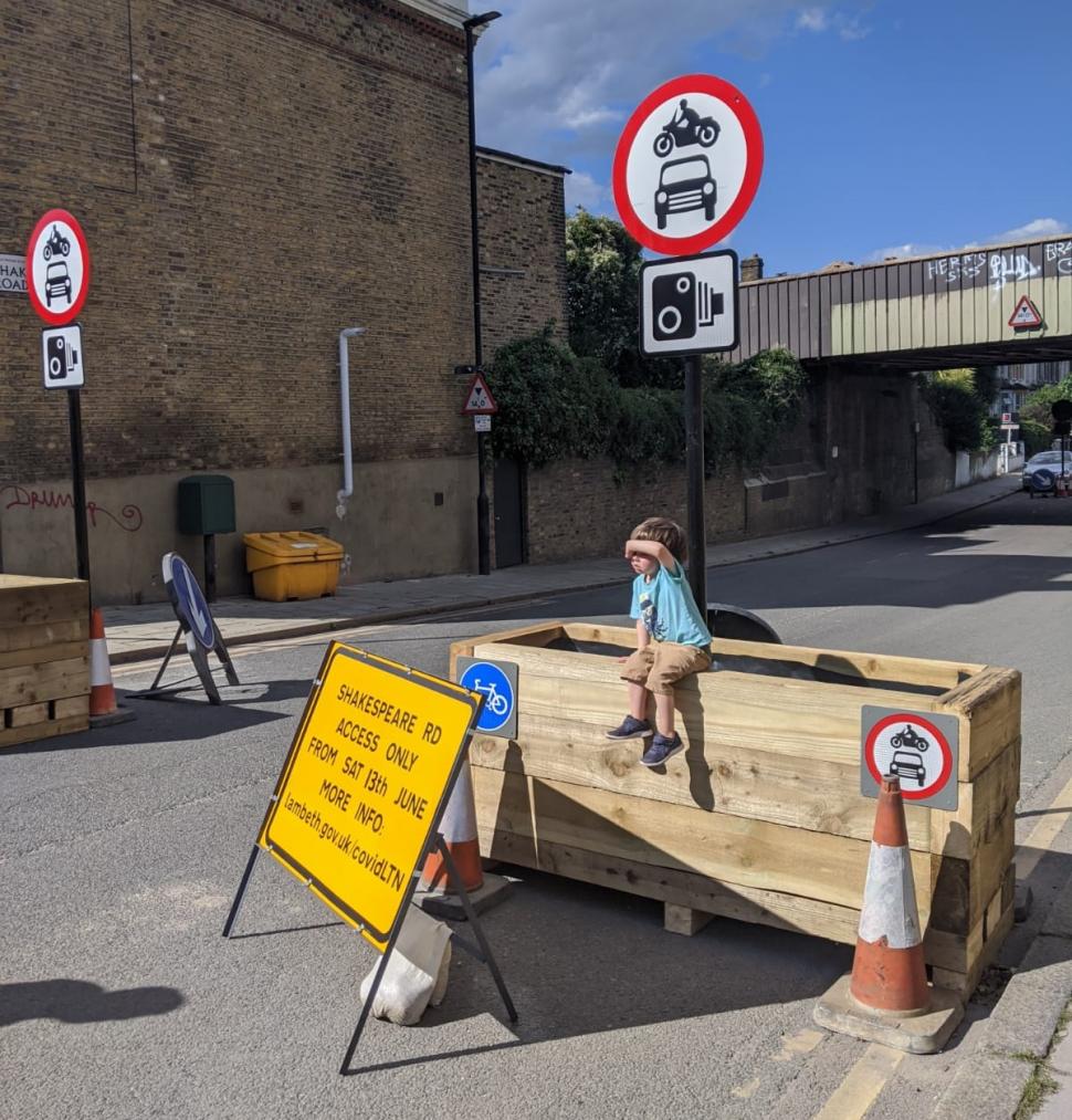 Car traffic down by almost two thirds inside one south London low