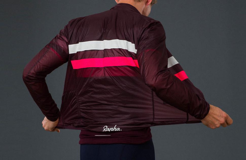 rapha brevet visibility wind jacket