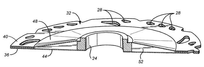Shimano US Patent US 9777784 B2 disc brake rotor - 1.jpeg