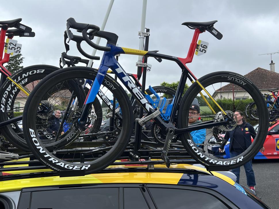 New Trek spotted at Critérium du Dauphiné