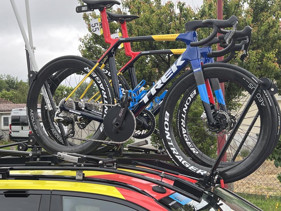 New Trek Madone breaks cover at Dauphiné