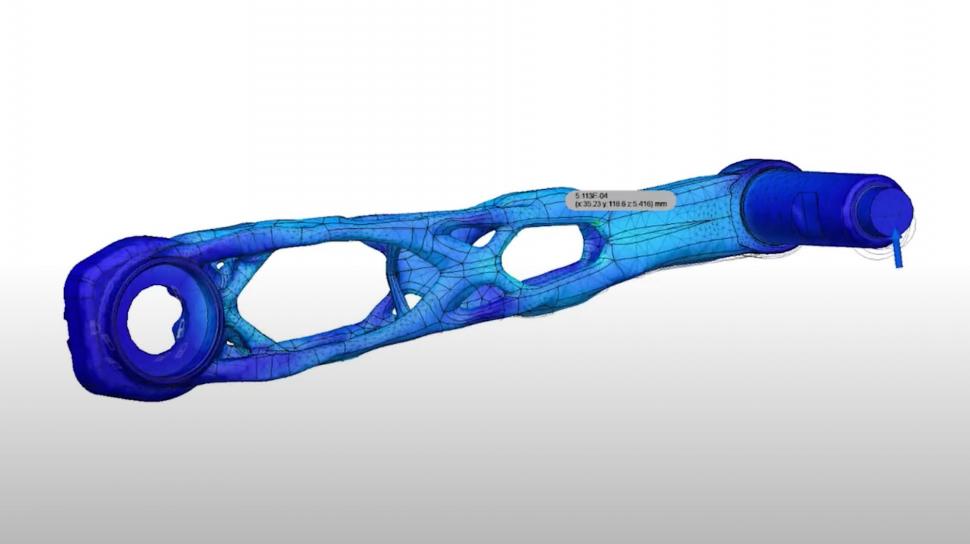 sram 3d printed crankset