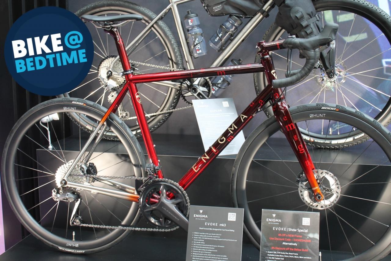 Check out the stunning-looking – and smooth-riding – Enigma Evoke Mk3
