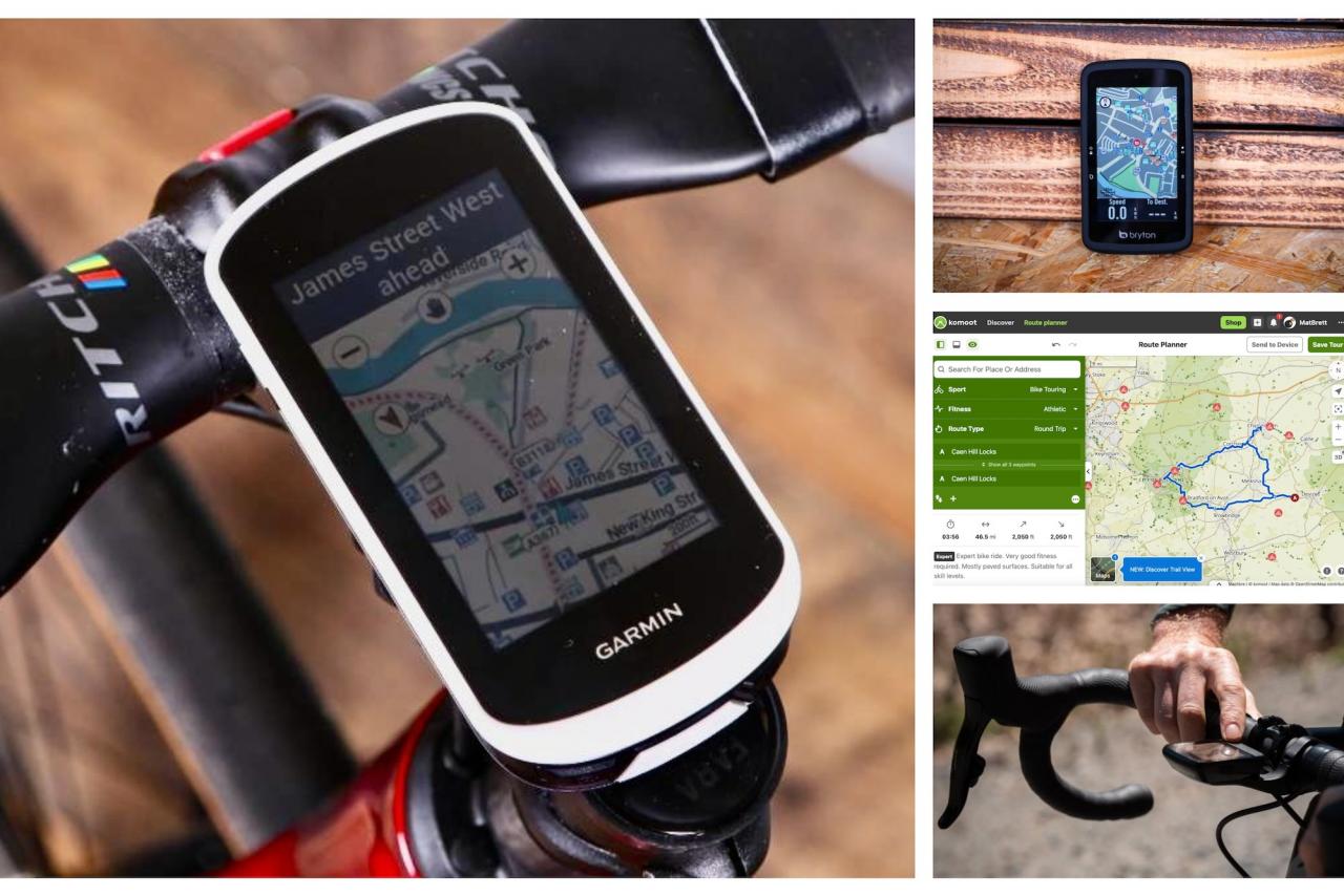 Best bike store computer with maps