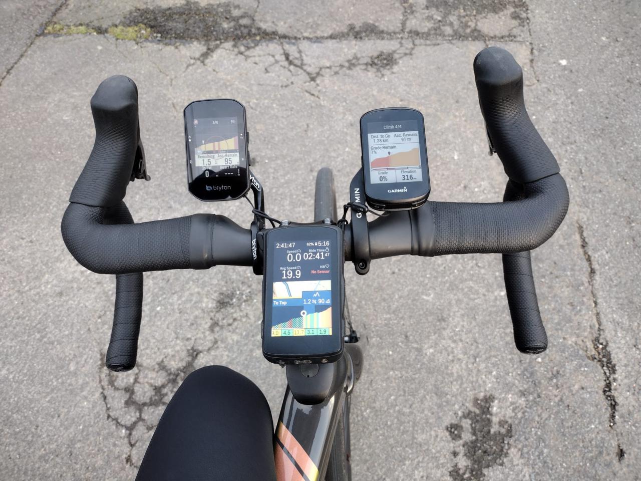 Which GPS cycle computer is best for climbing? v Hammerhead v Bryton | road.cc