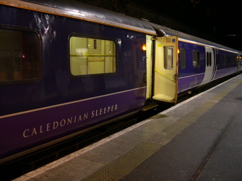 Caledonian Sleeper (CC licensed by Daniel Wright via Flickr)