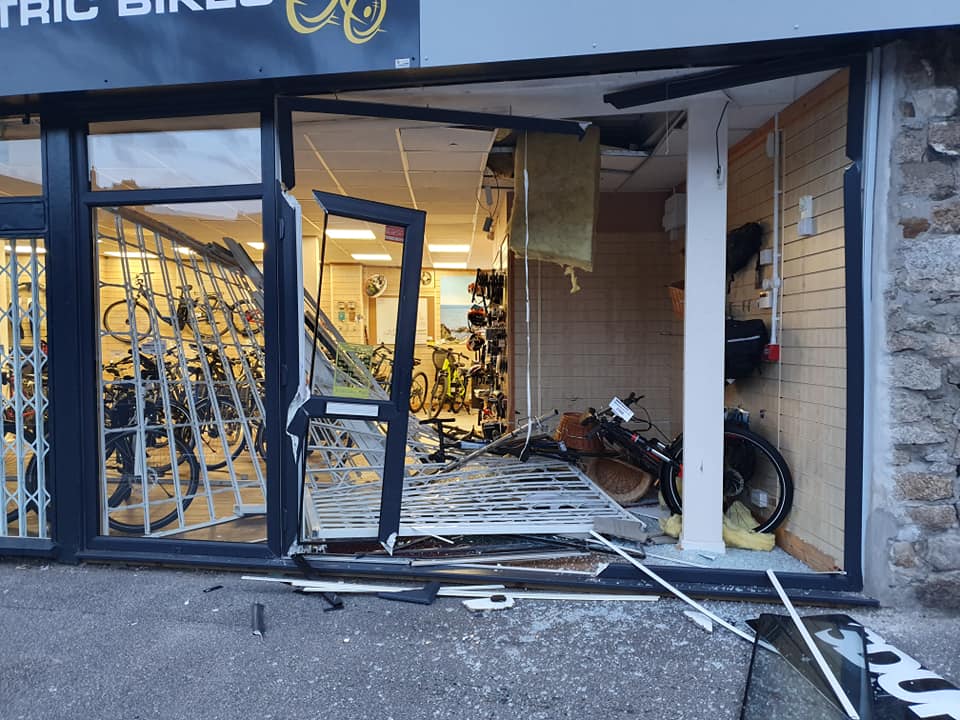 top gear ebike shop raid, via Facebook