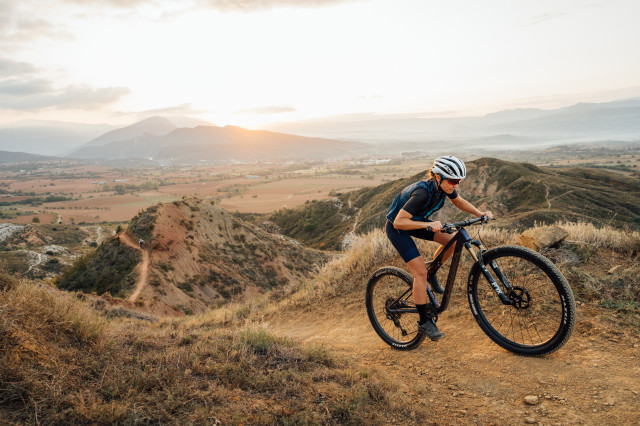 2023 Orbea Oiz uphill riding