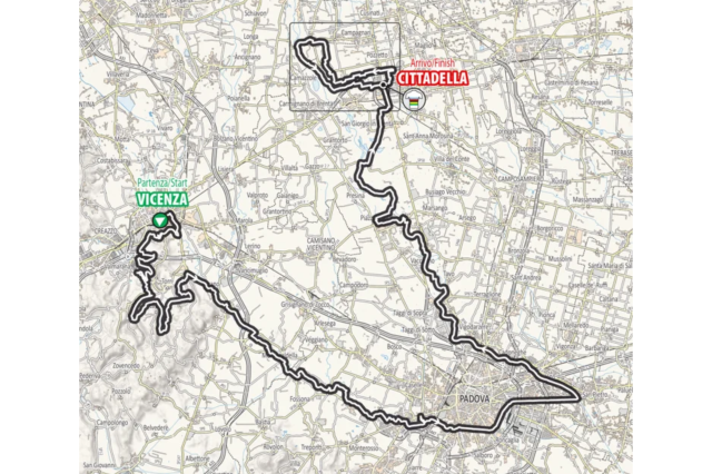 2022 Gravel World Championships Course Map