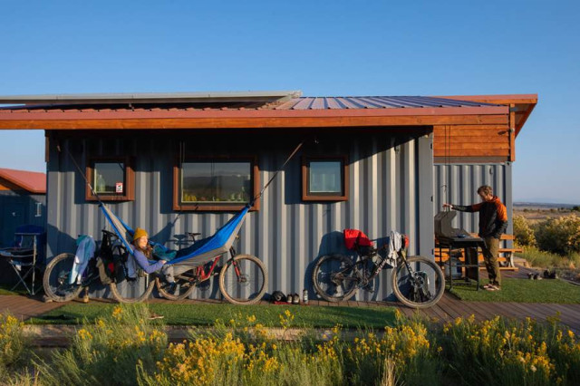 2022 mtb Aquarius Trail Utah hut