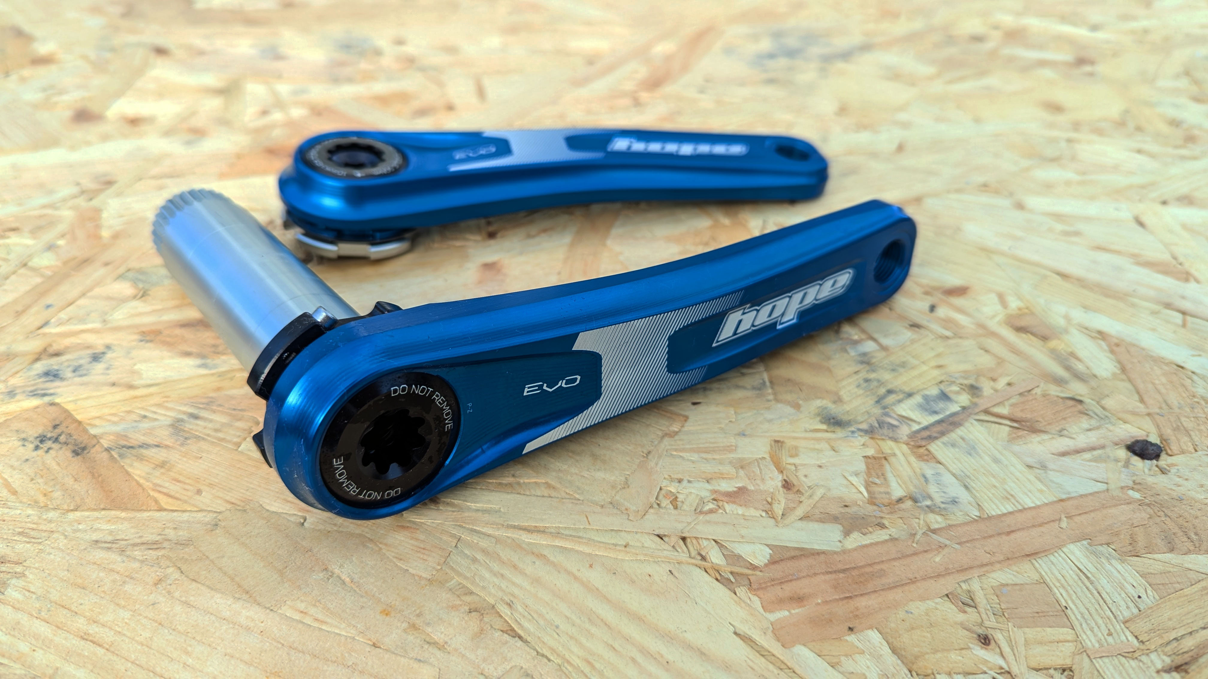 e bike crankset hope 165mm cranks