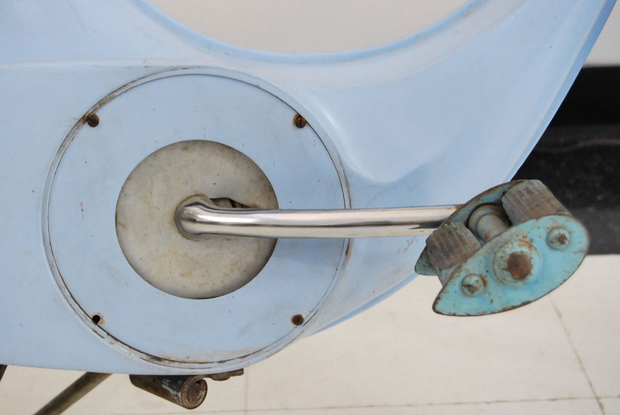 Bowden Spacelander cranks (Bike Blue Classic USA)