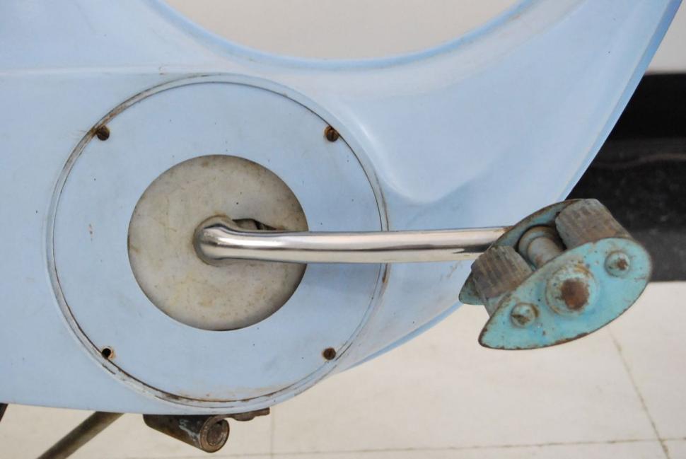 Bowden Spacelander cranks (Bike Blue Classic USA)