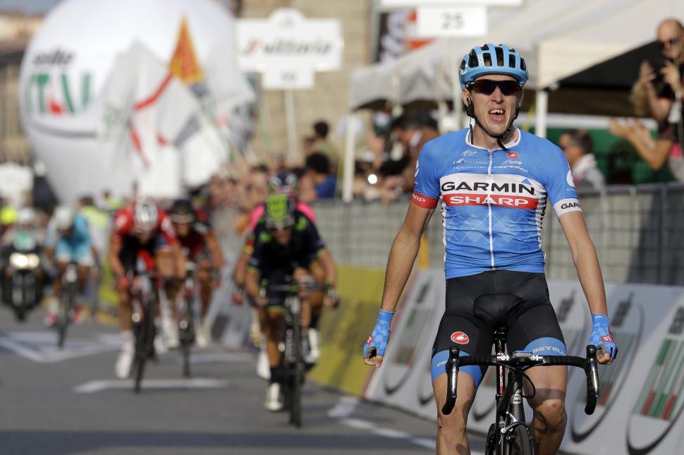 Dan Martin wins Il Lombardia 2014 - picture Gian Mattia d'Alberto, LaPresse