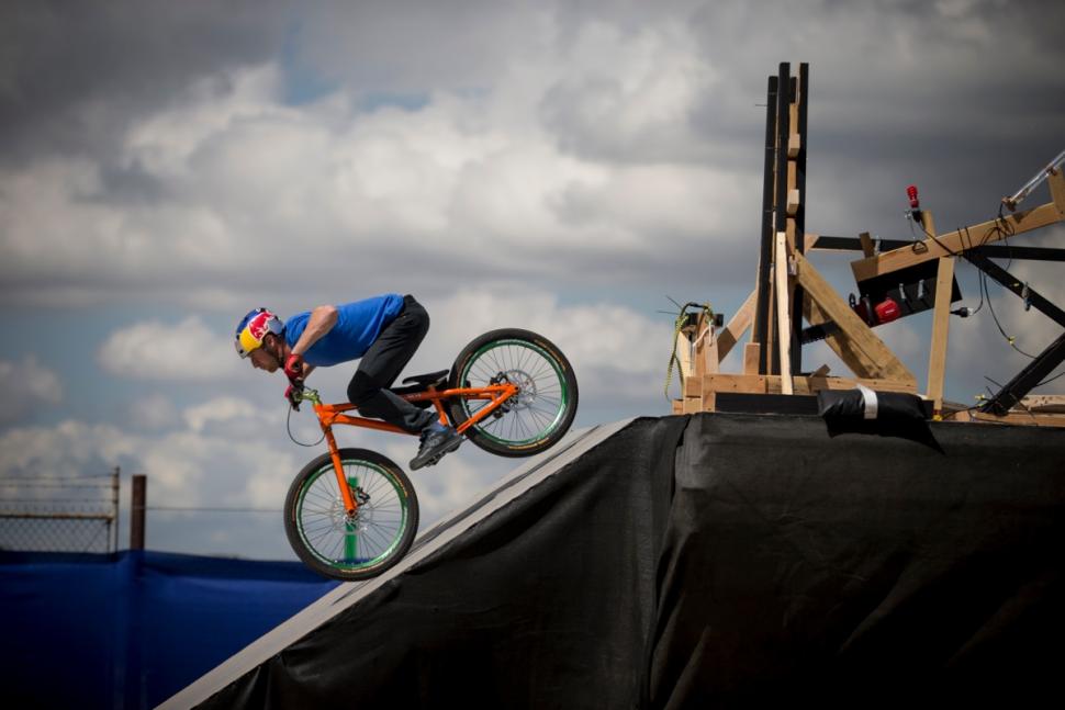 Danny MacAskill Red Bull Athlete Machine (picture credit Red Bull)