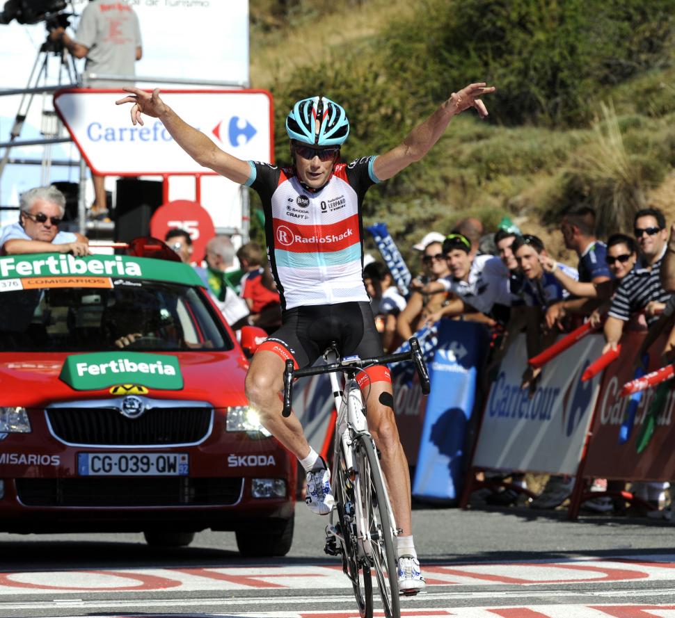 Vuelta 2013 Stage 10 - Chris Horner wins (&copy; Unipublic:Graham Watson)